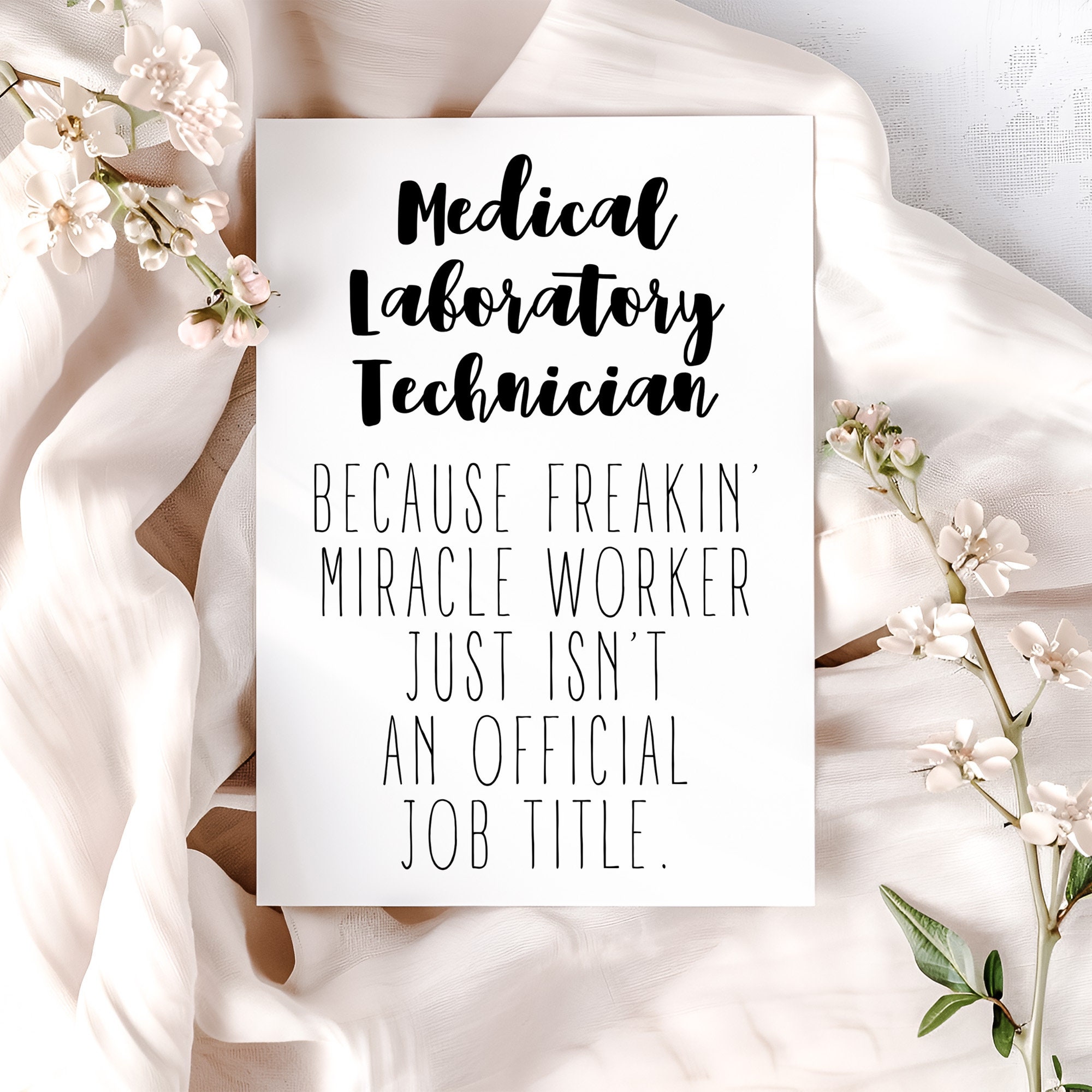 Medical Laboratory Scientist Quote