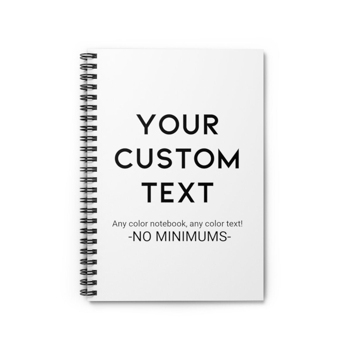 Custom Notebook Bulk Notebooks Personalized Company Logo Etsy