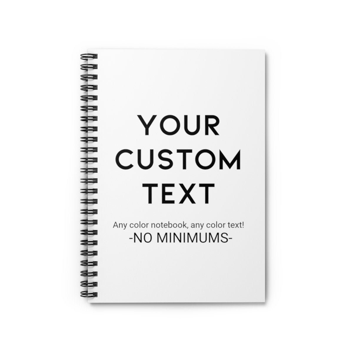 Custom Notebook Bulk Notebooks Personalized Company Logo Etsy