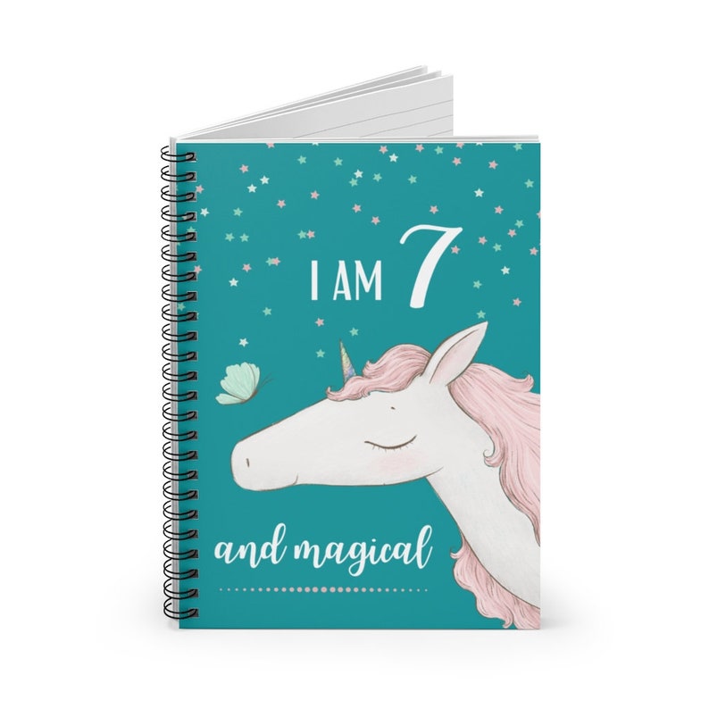 Birthday Gift for 7 Year Old Girl Seven Years Old Birthday Etsy