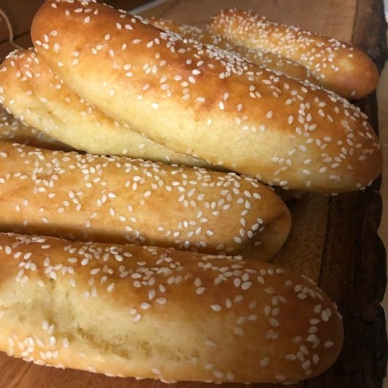 Hot Dog Buns. Halal organic keto low carb diabetic Etsy