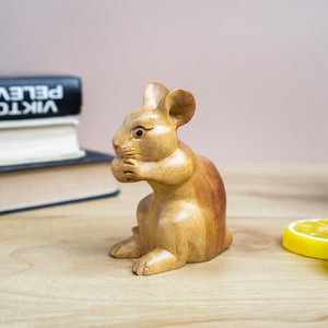 Mini Mouse 3 Inch / 7cm, Mouse Figurine, Mouse Statue, Mouse Sculpture, Mouse Decoration, Room Decoration, Home Decor, Animal Figurine