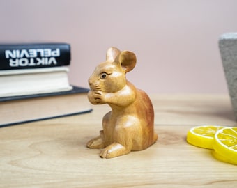 Minimus 7 cm, musfigur, musstaty, musskulptur, musdekoration, rumsdekoration, heminredning, djurfigur