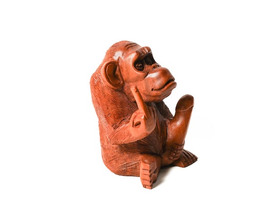 Funny Toilet Paper Holder Monkey Statue -  Norway