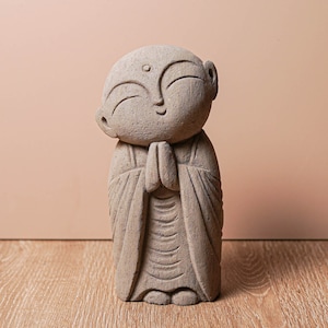 Jizo statue 9 inch / 22 cm Stune Statue, Jizo Figurine, Jizo Buddha, Buddha Statue, Buddha Figurine, Buddha Jizo, Zen Statue,Japanese Buddha