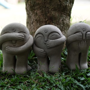 Jizo statue 7.8 inch / 20 cm Stune Statue, Jizo Figurine, Jizo Buddha, Buddha Statue, Buddha Figurine, Buddha Jizo, Zen Statue