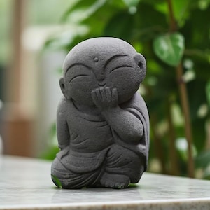 Jizo statue 7.8 inch / 20 cm Stune Statue, Jizo Figurine, Jizo Buddha, Buddha Statue, Buddha Figurine, Buddha Jizo, Zen Statue