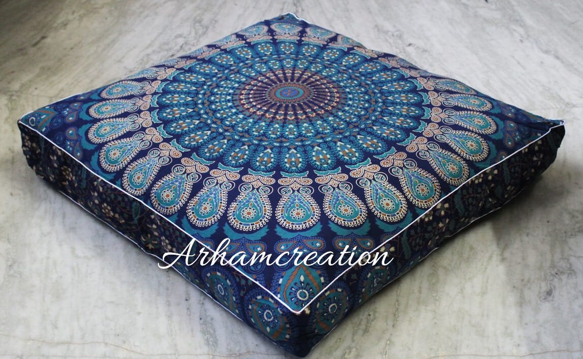 Fundas decorativas de almohada de piso funda de cojín | Etsy