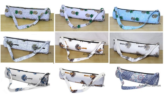 yoga bag for mat and blocks