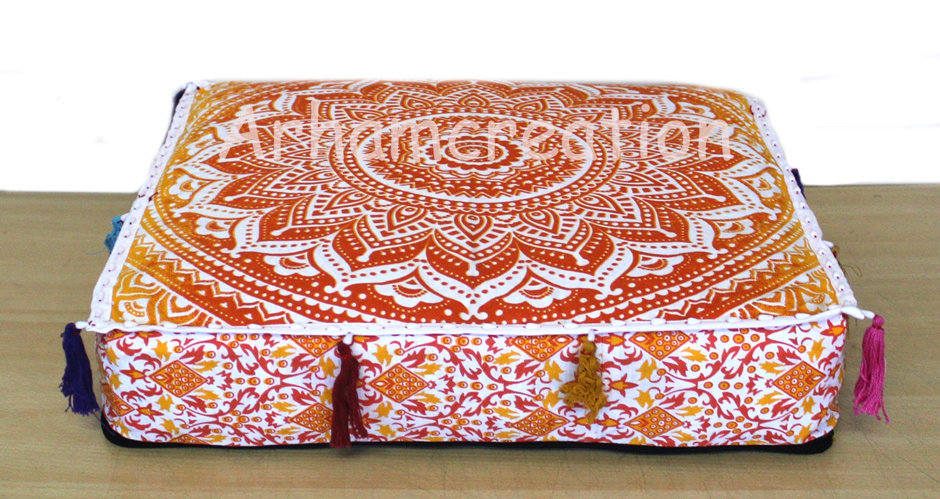 18X18X4 Square Box Cushion Cover/ Seat Covers / UNFILLED Etsy