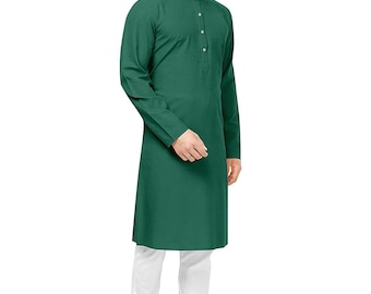 Traditional Casual kurta DIWALI KURTA, Indian men's kurta, 100% cotton kurta solid. Party wear dress, Men’s Faishion S - 5XL Available