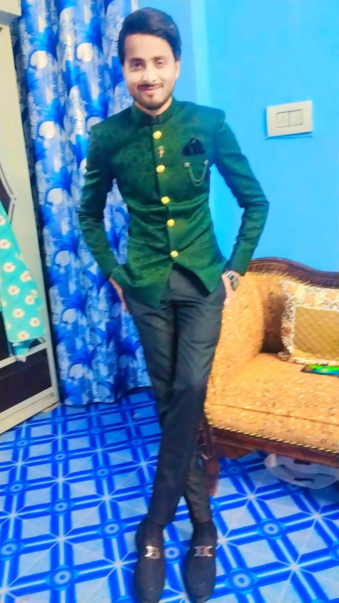 Bottle Green Coat Pant for Men Stylish Tuxedo Suit in Premium Etsy