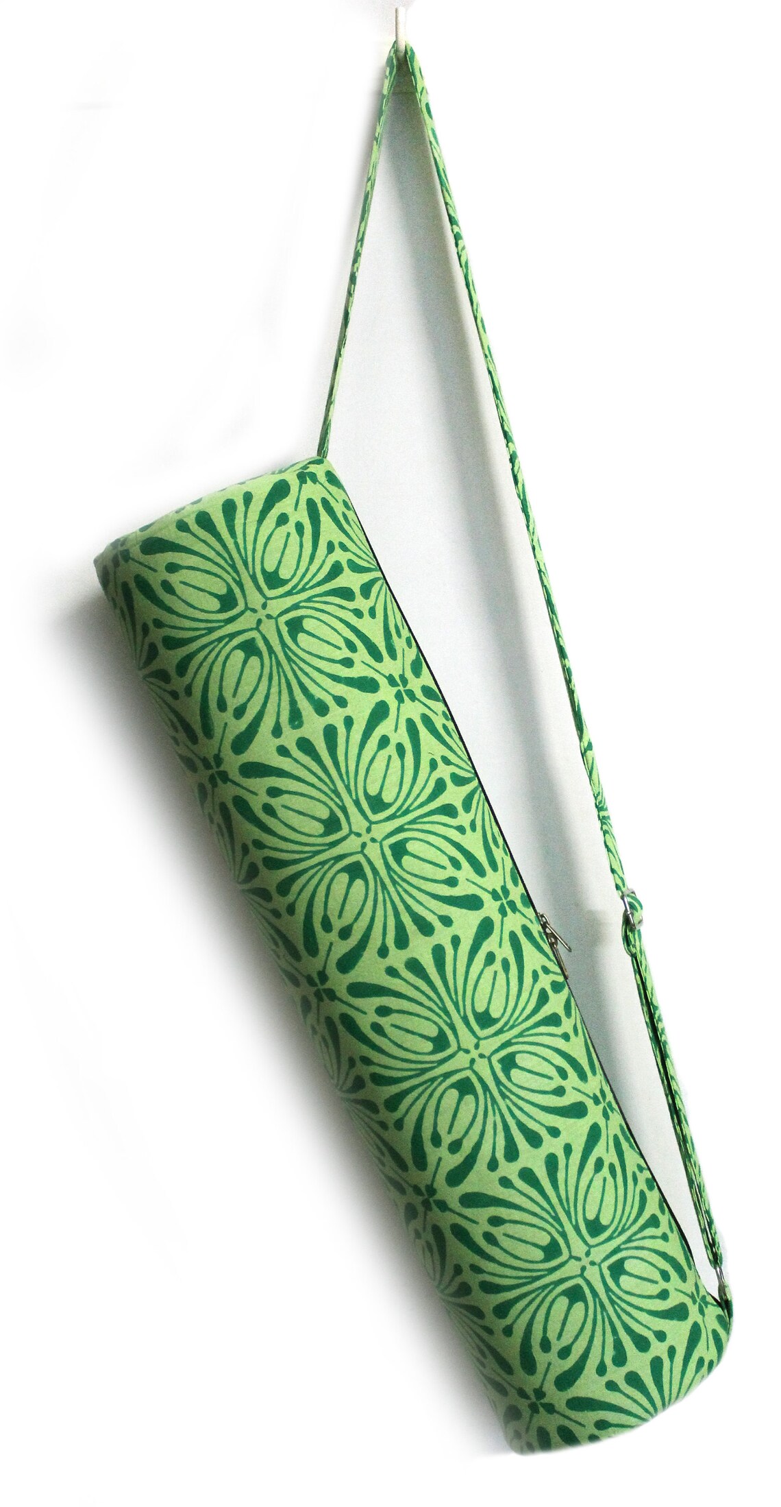 ONEGenug Yogamatten Tasche Aus Leinwand - Faltbare Tragetasche Mit Seitentaschen Für Sportzubehör