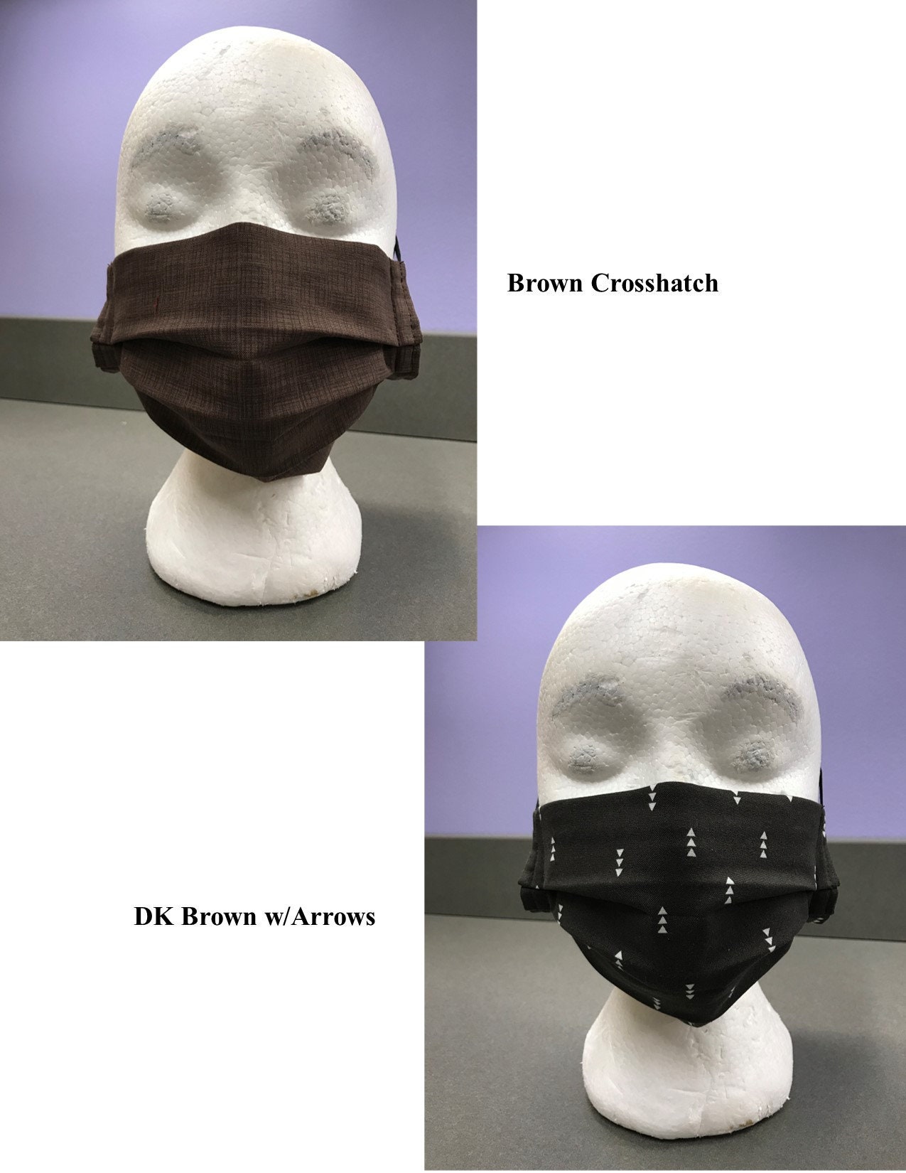 Unisex Pleated Pocket Filter Face Mask 100 Cotton Breathable Etsy.de