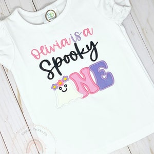 Spooky One Ghost Birthday Shirt | Halloween Birthday Shirt | Ghost Birthday Shirt | Two Spooky Birthday Shirt | Halloween Ghost Birthday