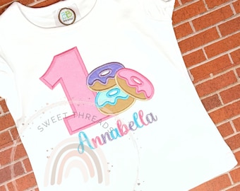Personalized Donut Birthday Shirt | Any Age