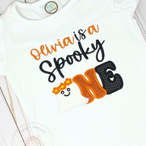 Spooky One Ghost Birthday Shirt | Halloween Birthday Shirt | Ghost Birthday Shirt | Two Spooky Birthday Shirt | Halloween Ghost Birthday