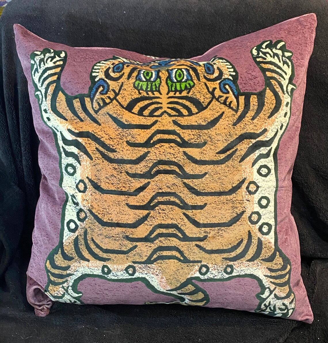 Designer tiger Cushion cover Etsy