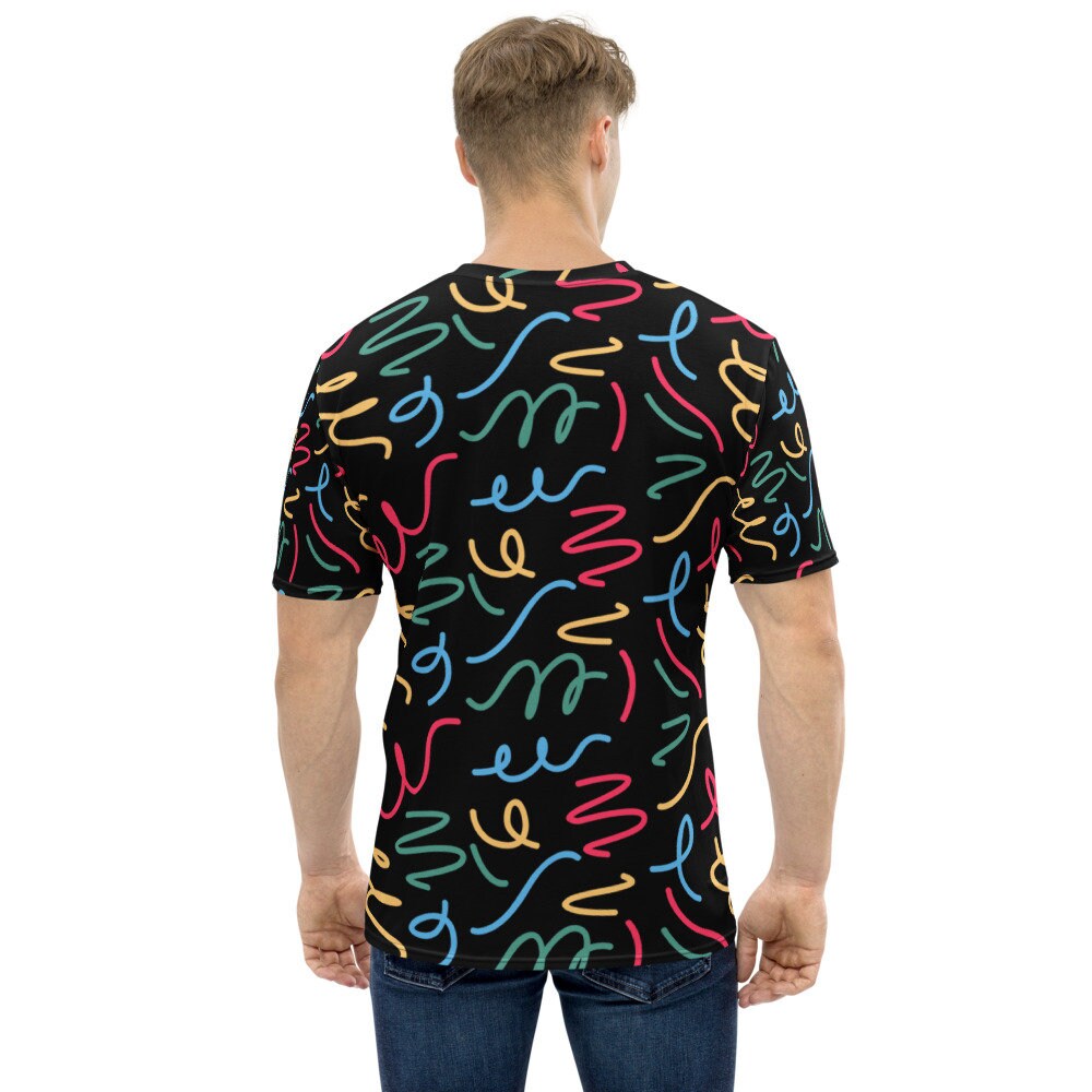 BITCOIN BTC CRYPTO Meme bunte Muster Tshirt btc aop über ...
