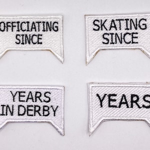 Roller Derby Year Patches image 4