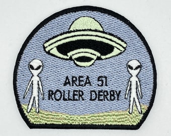 Area 51 Roller Derby Patch