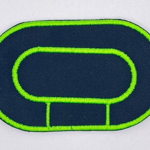 Roller Derby Track Patches Green