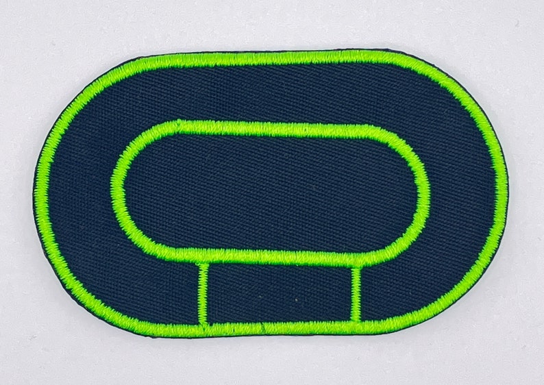 Roller Derby Track Patches Green