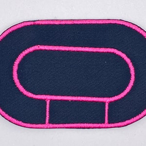 Roller Derby Track Patches Pink