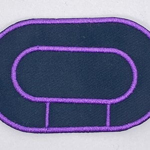 Roller Derby Track Patches Purple
