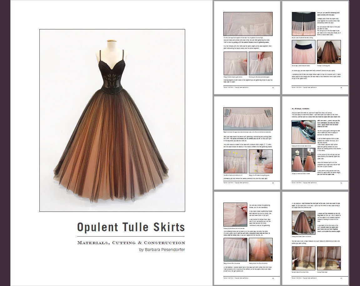 How to Cut and Hem a Tulle Skirt - Threads