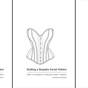 Tutorial Bundle: Drafting and Fitting bespoke Corset Patterns by Royal Black English Language image 2