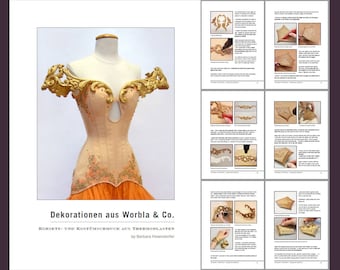 Royal Black Tutorial: Dekorationen aus Worbla & Co. |  in deutscher Sprache