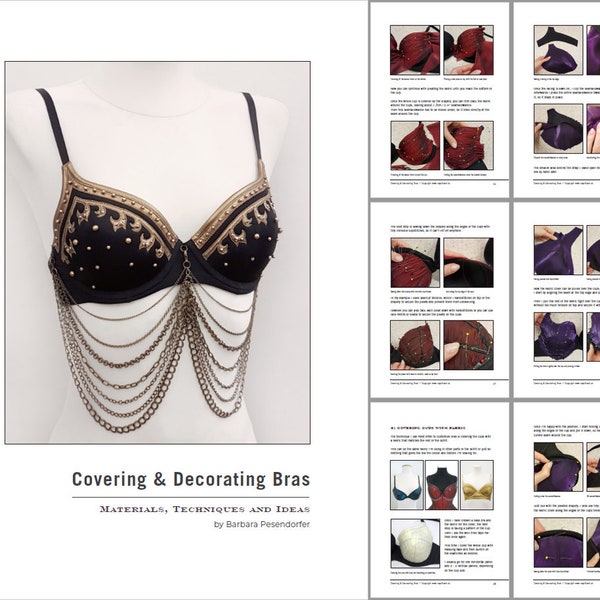 Royal Black Tutorial: Covering & Decorating Bras  |  English Language