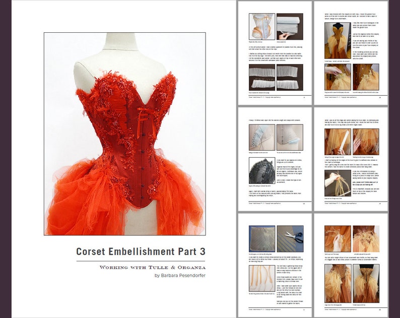 Royal Black Tutorial: Tulle and Organza Embellishments | English ...