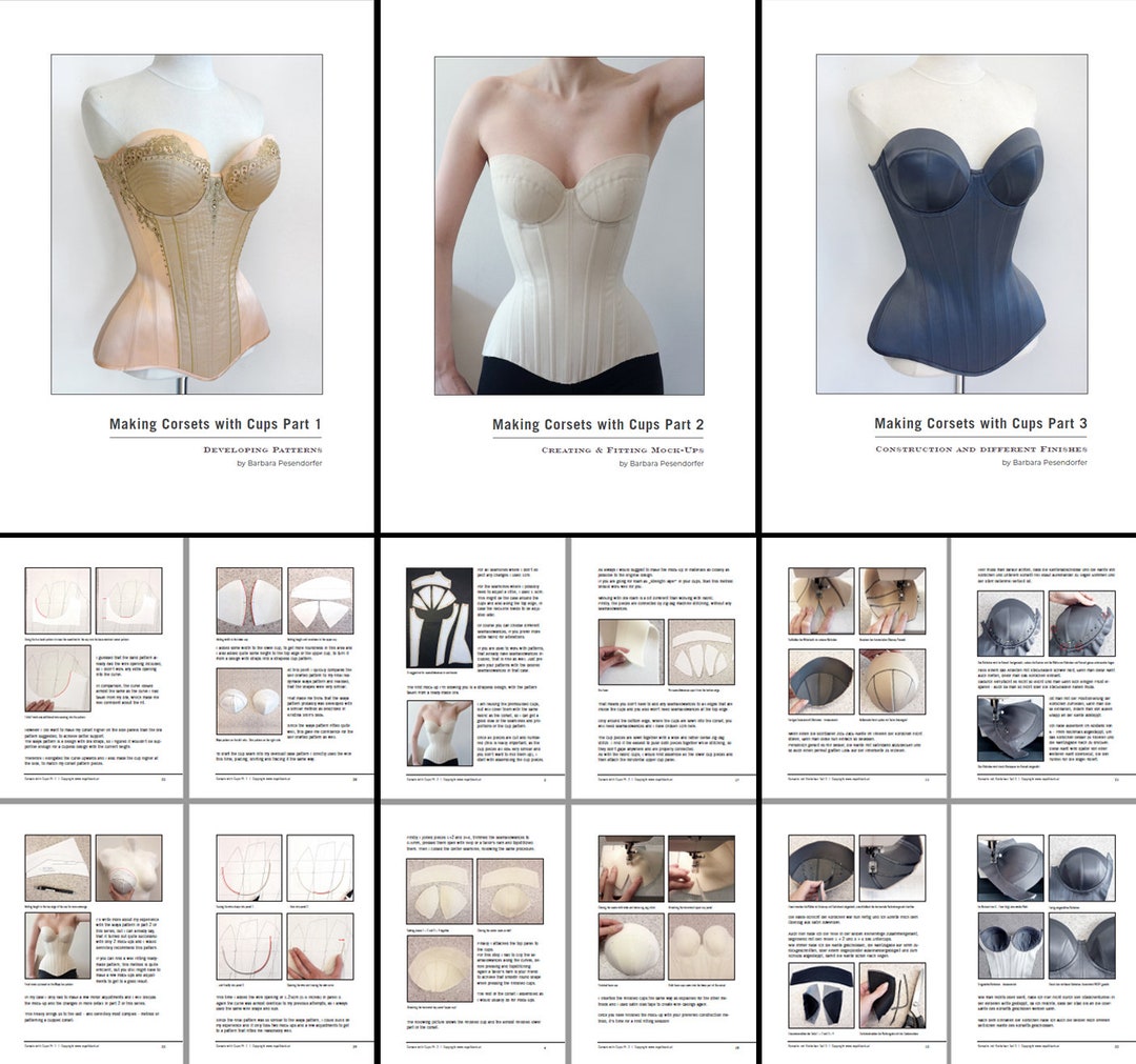 Cups, cups, cups, Once again I have immersed myself in the mysteries of  drafting corsets with well fitting c…