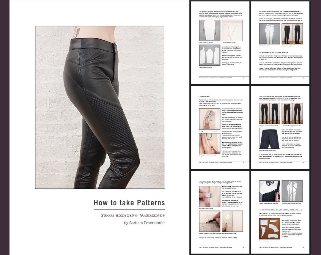 Royal Black Tutorial: How to Take Patterns From Existing Garments ...