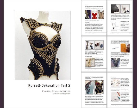 Royal Black Tutorial: Dekoration mit Perlen, Strass und Nieten  |  in deutscher Sprache