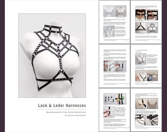 Royal Black Tutorial: Lack und Leder Harnesses  |  in deutscher Sprache