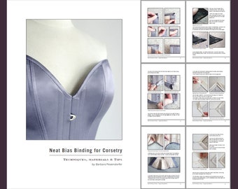 Royal Black Tutorial: Bias Binding for Corsetry  |  English Language