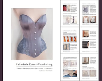 Royal Black Tutorial: Faltenfreie Korsett-Verarbeitung  |  in deutscher Sprache