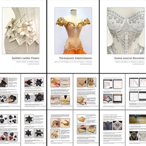 Tutorial Bundle: Fancy Corset Embellishments by Royal Black |  English Language