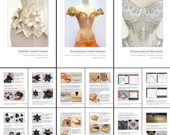 Tutorial Bundle: Fancy Corset Embellishments by Royal Black |  English Language