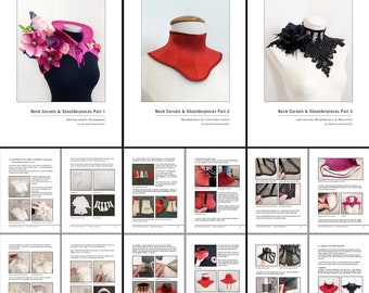 Tutorial Bundle: Neck Corsets and Collars by Royal Black |  English Language