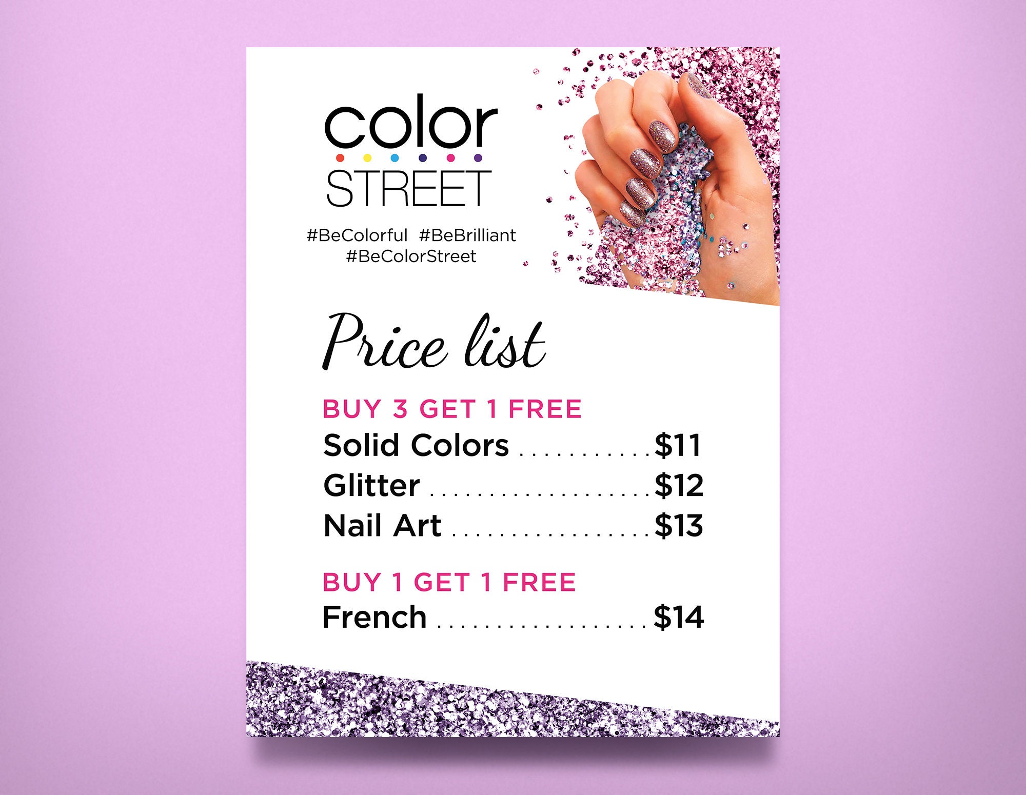 Color Street Price List 2024 Mab Charlene