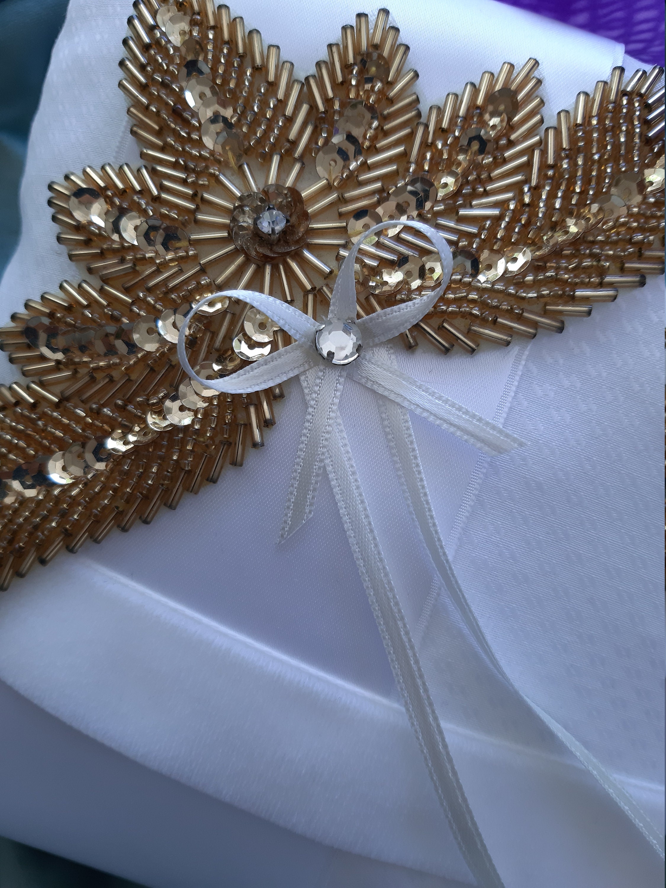 Ring cushion wedding weeding Etsy