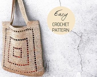 crochet net bolsa tutorial