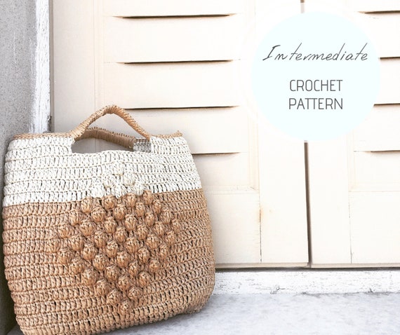 Crochet Boho Bag Pattern PDF (Pretty Popcorn Purse)