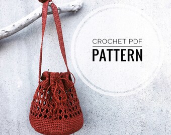 crochet bucket bolsas patterns