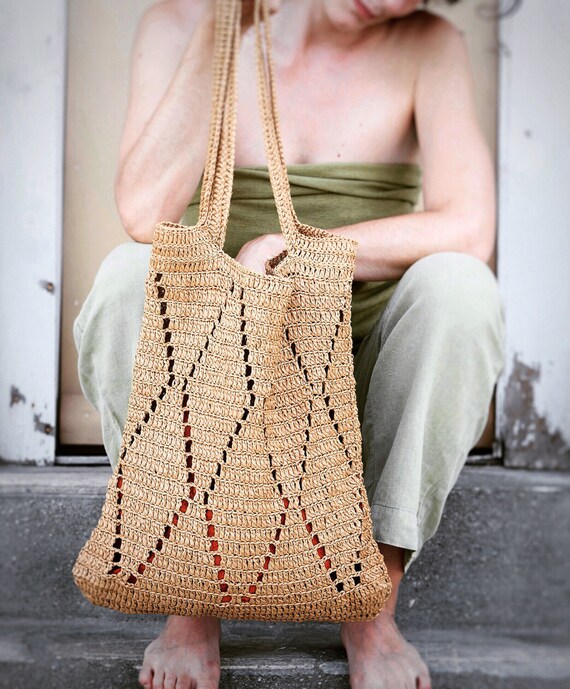 Macrame beach 2025 bag pattern