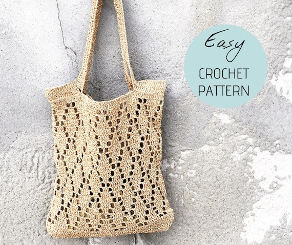 Crochet Pattern DIY Crochet Bag Pattern Tote Bag Crochet | Etsy